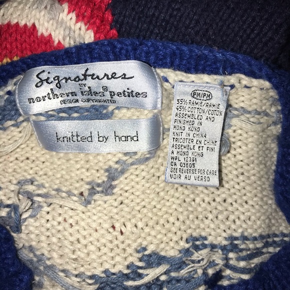 HANDMADE VOTE USA ELECTIONS SWEATER CARDIGAN 🇺🇸 - Picture 3 of 3